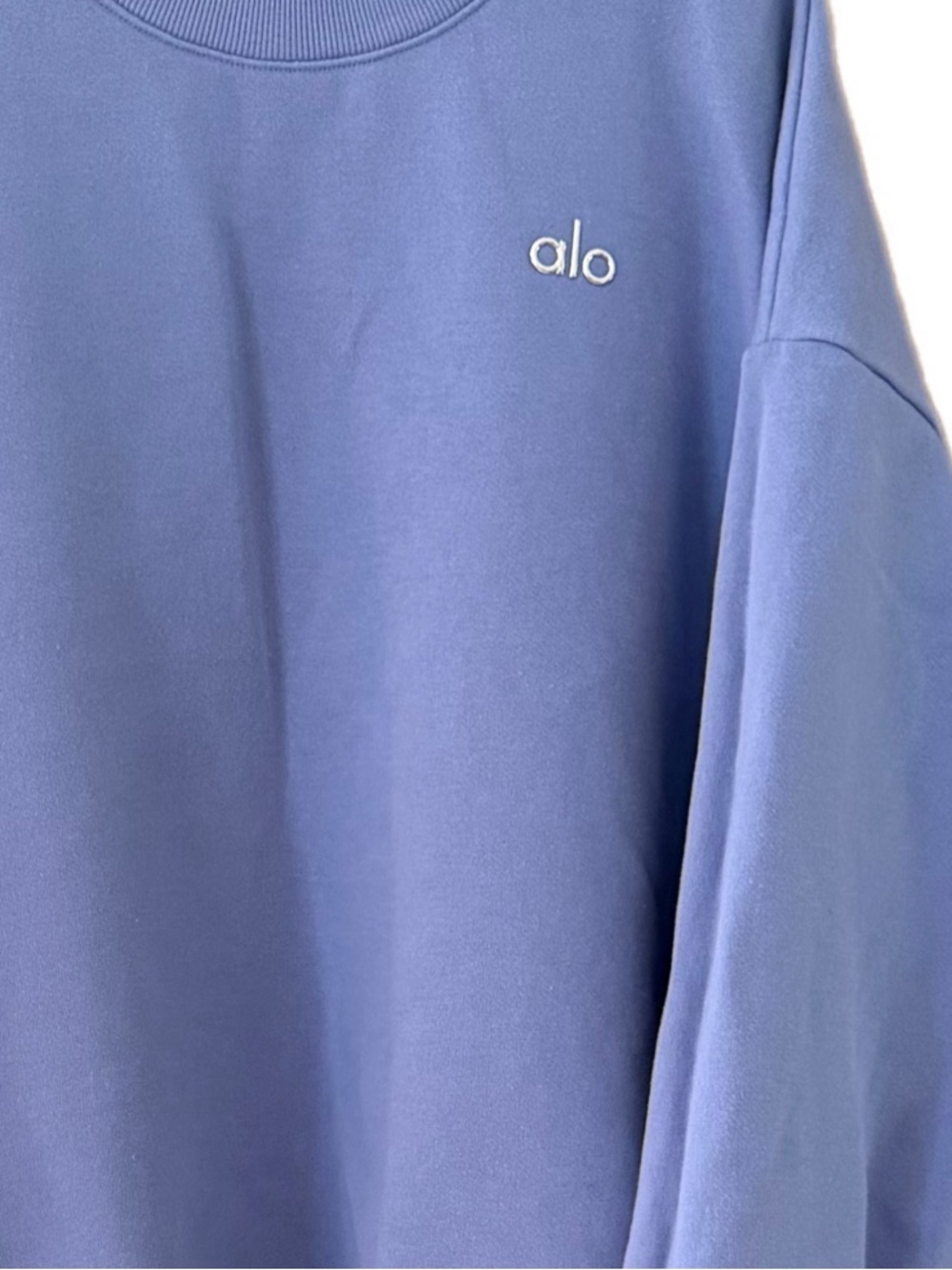 Alo accolade purple/lilac large pullover - Picture 3 of 13
